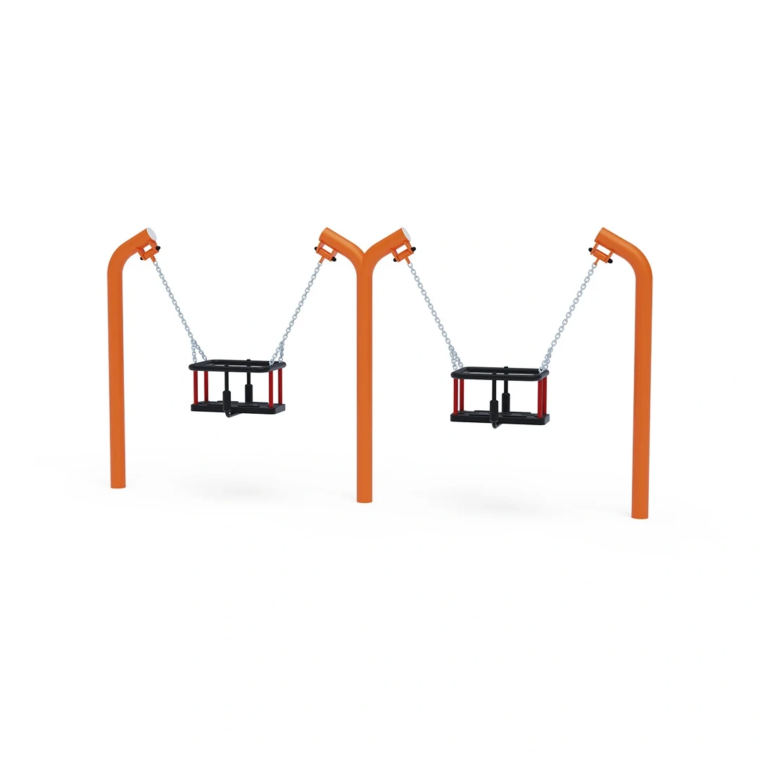 Dubbelgunga Pukavik – småbarn 1,0 m, orange + turkos