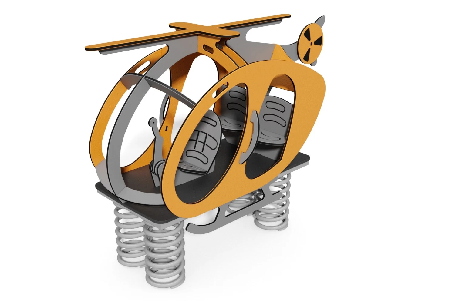 Fjädergunga Jonslund – helikopter