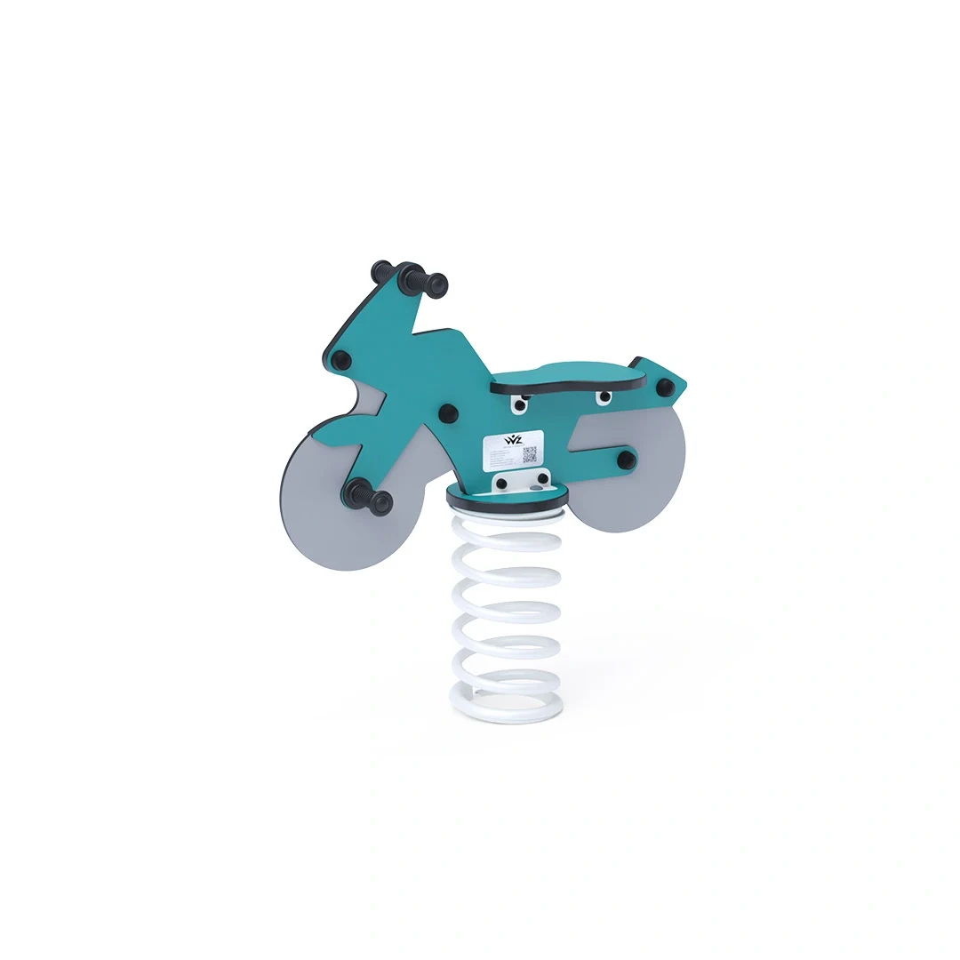 Fjädergunga Rydbo – motorcykel, 0,9 × 0,3 m
