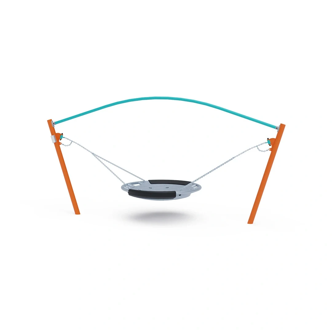 Gunga Piperskärr – fågelbo 1,0 m, 1,2 × 3,7 m, orange + turkos