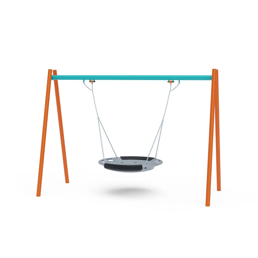 Gunga Simlångsdalen – fågelbo 1,5 m, orange + turkos