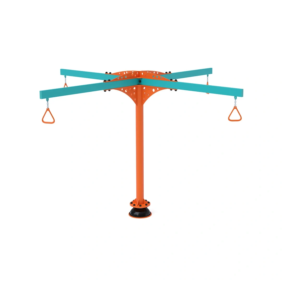 Hängkarusell Rusksele, orange + turkos
