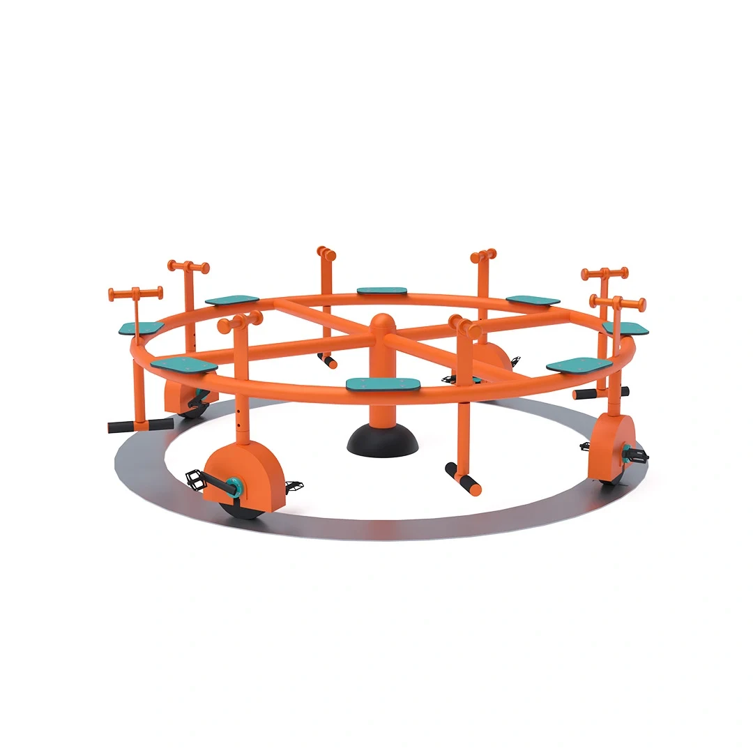 Karusell Sjölanda, orange + turkos