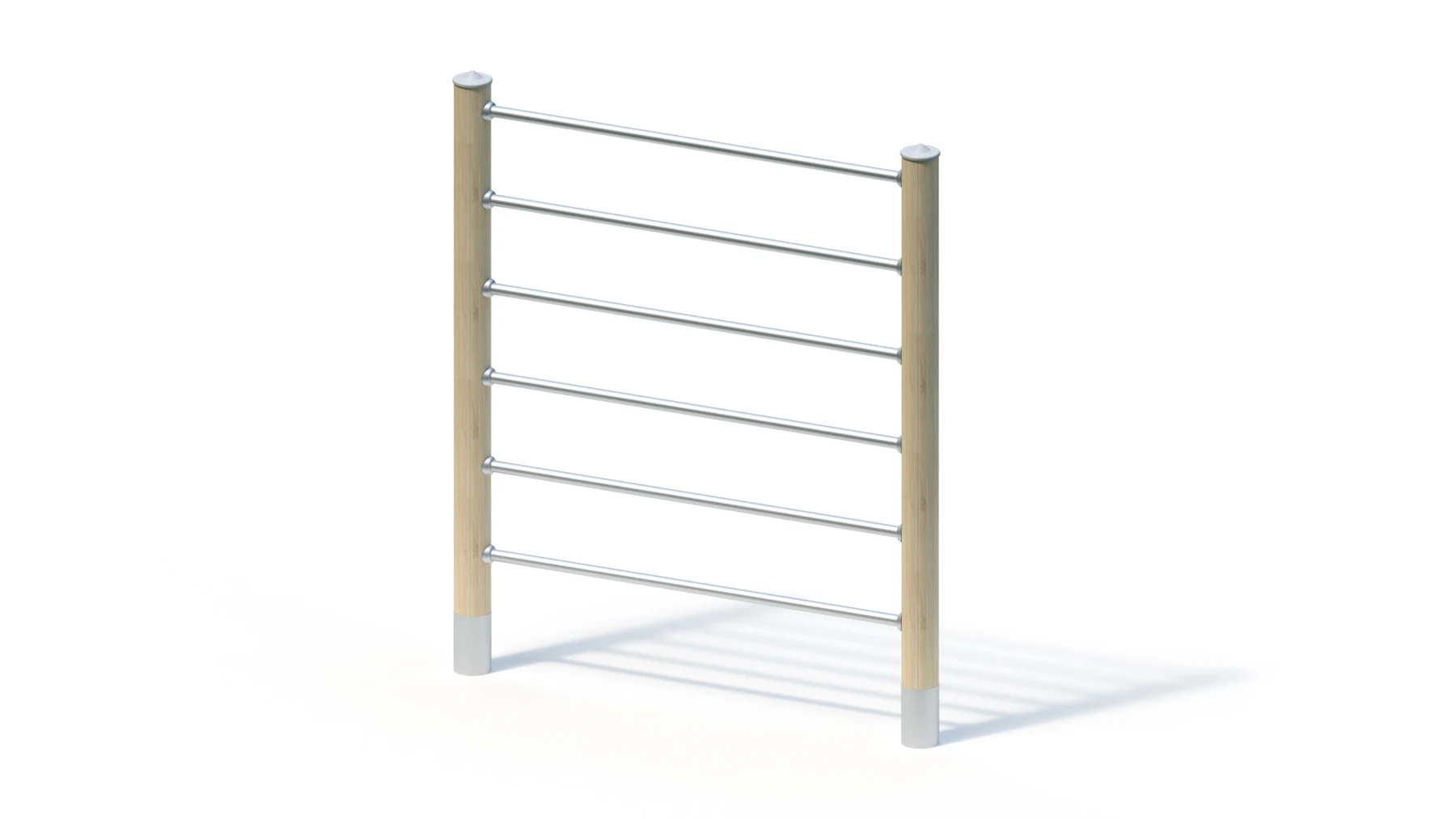 Klätterstege Botsmark – 1,75 × 0,12 m, robiniastolpar