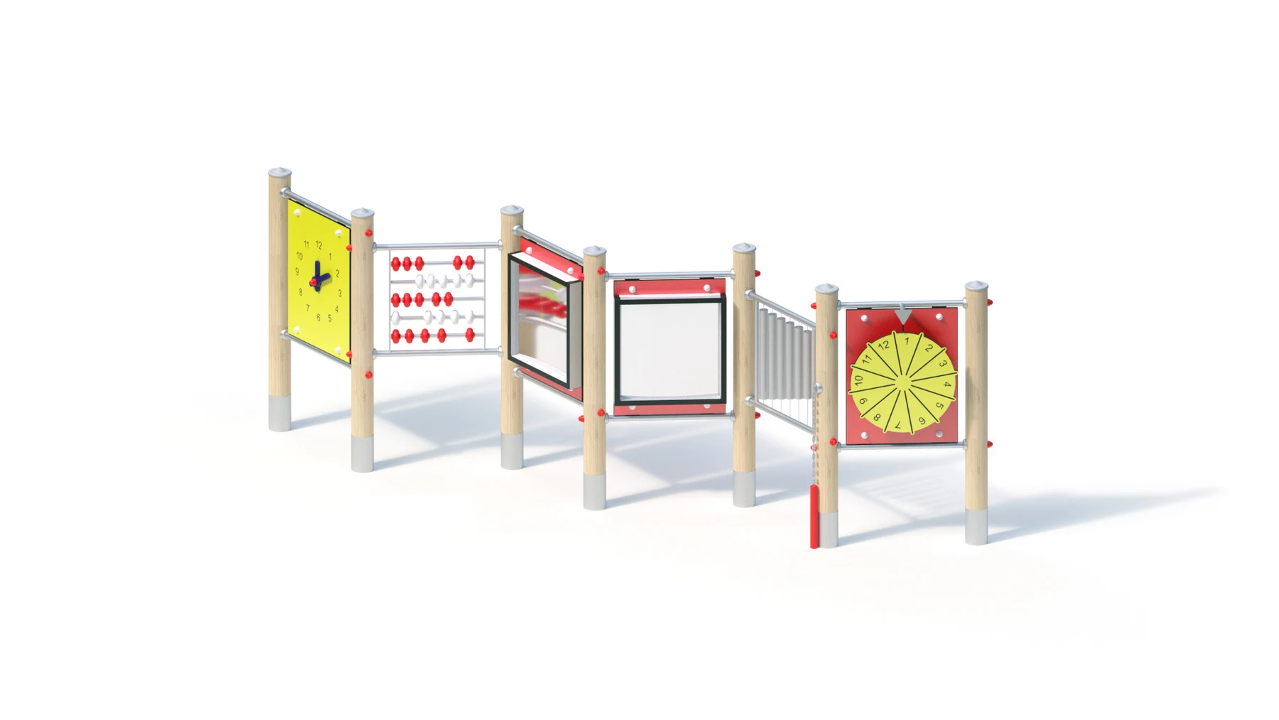 Lekpanel Degernäs – robiniastolpar