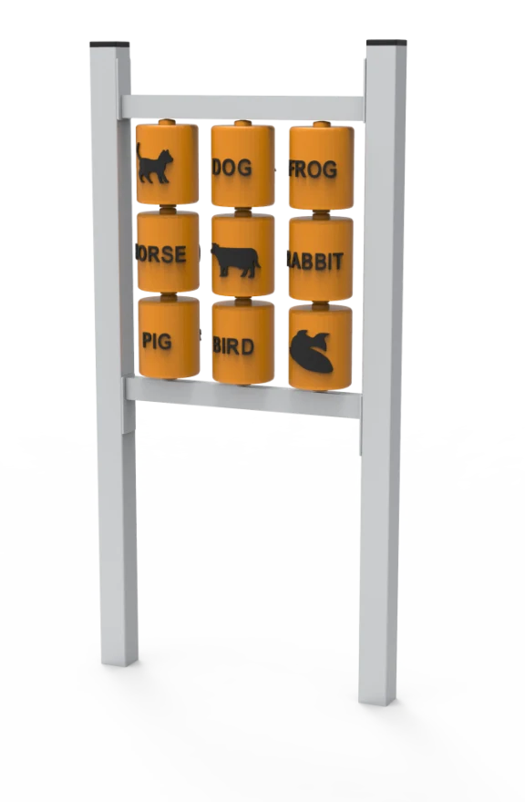 Lekpanel Långared – metall