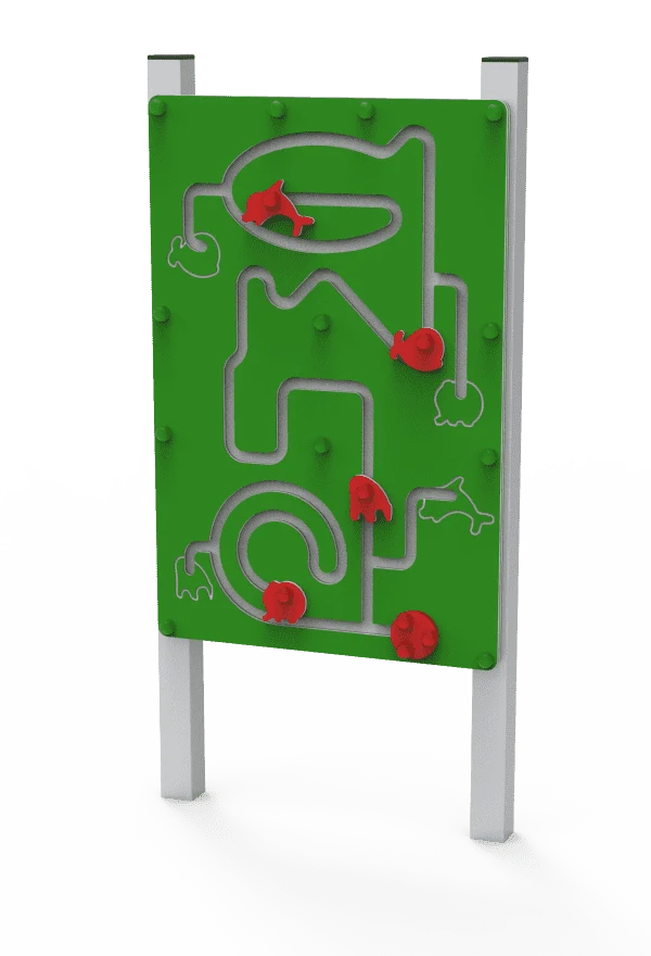 Lekpanel Ljusfallshammar – metall