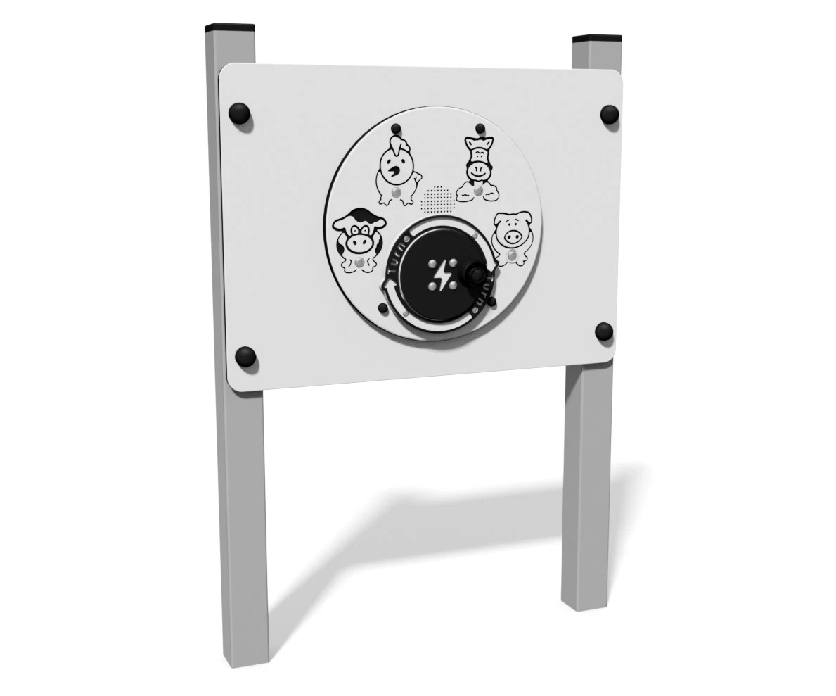 Lekpanel Marmorbyn – metall