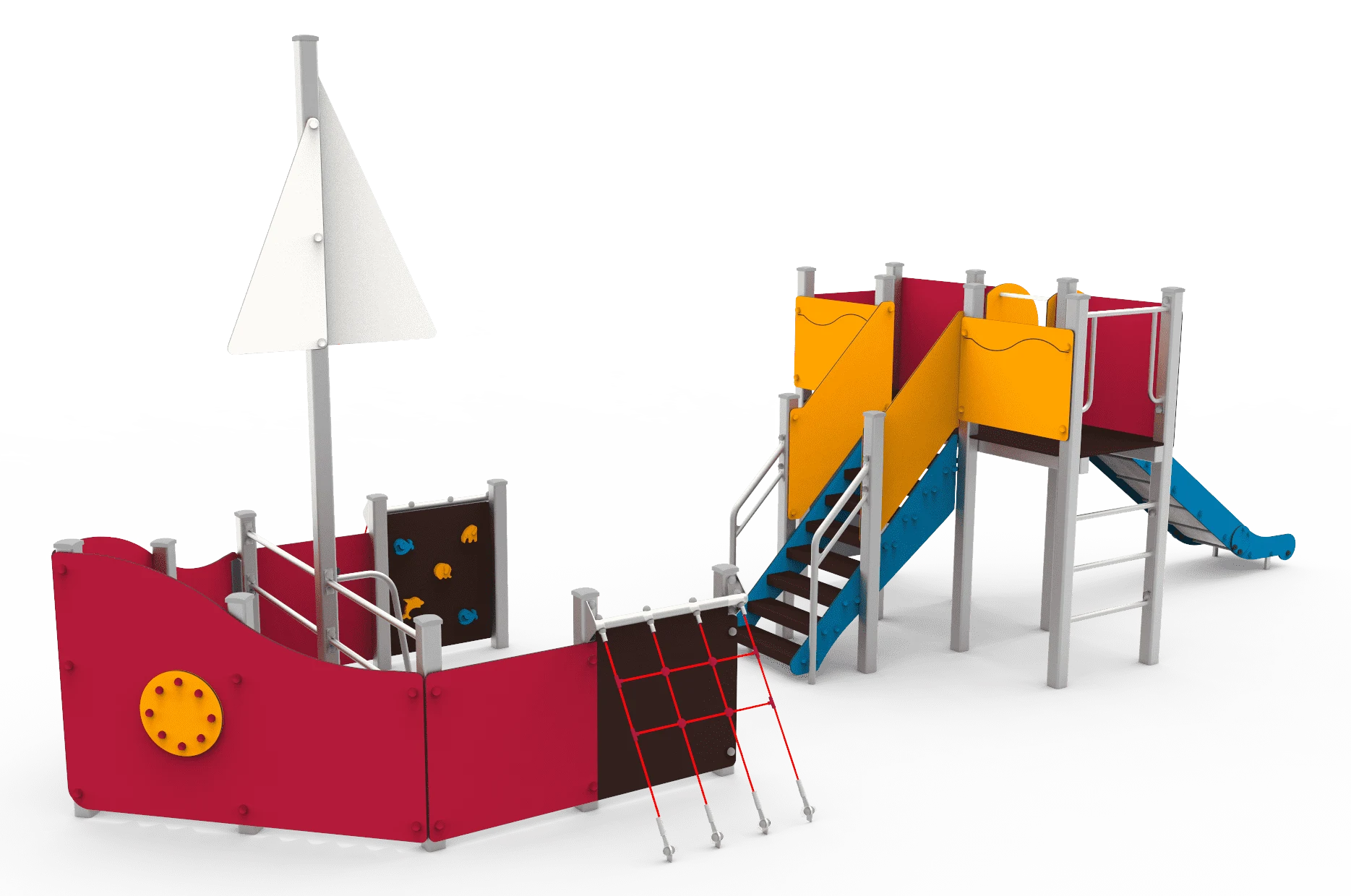 Lekskepp Hammerdal – metall