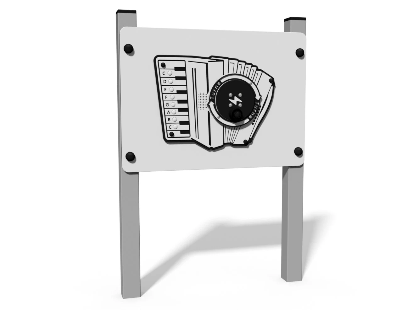 Musikpanel Marielund – dragspel