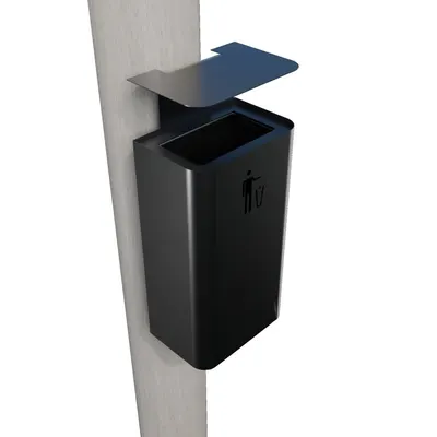 Papperskorg Rosvik, exempelutförande
