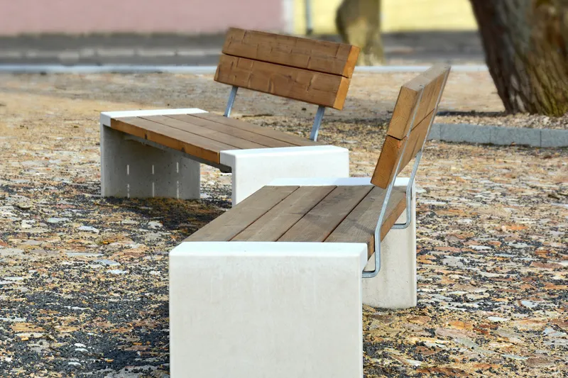Betongbänk Bergsviken