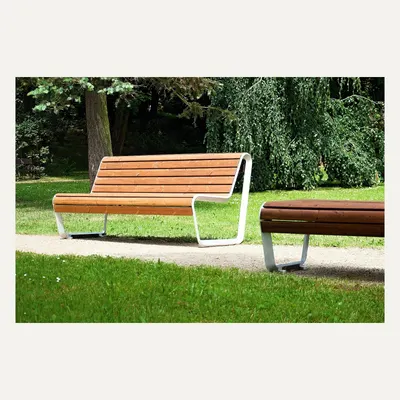 Parkbänk Lakaträsk