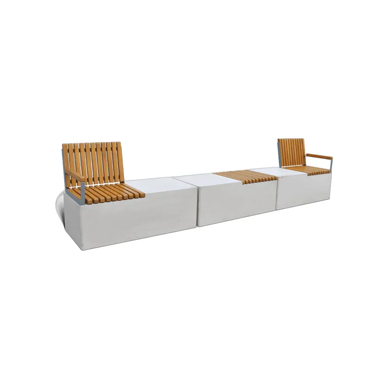Betongbänk Henriksdal, modul