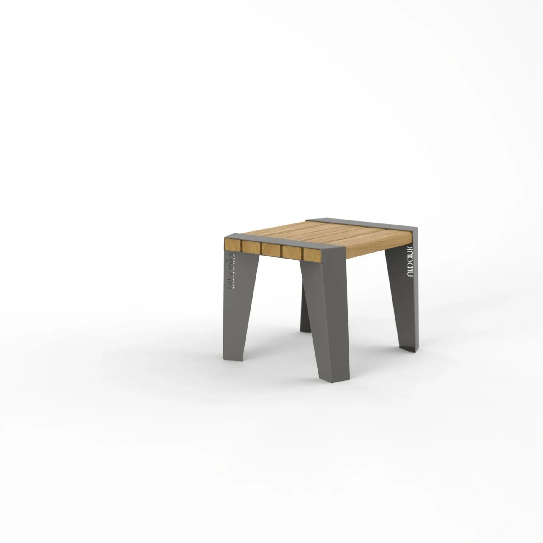 Parkbänk Rindö utan ryggstöd, 60 cm