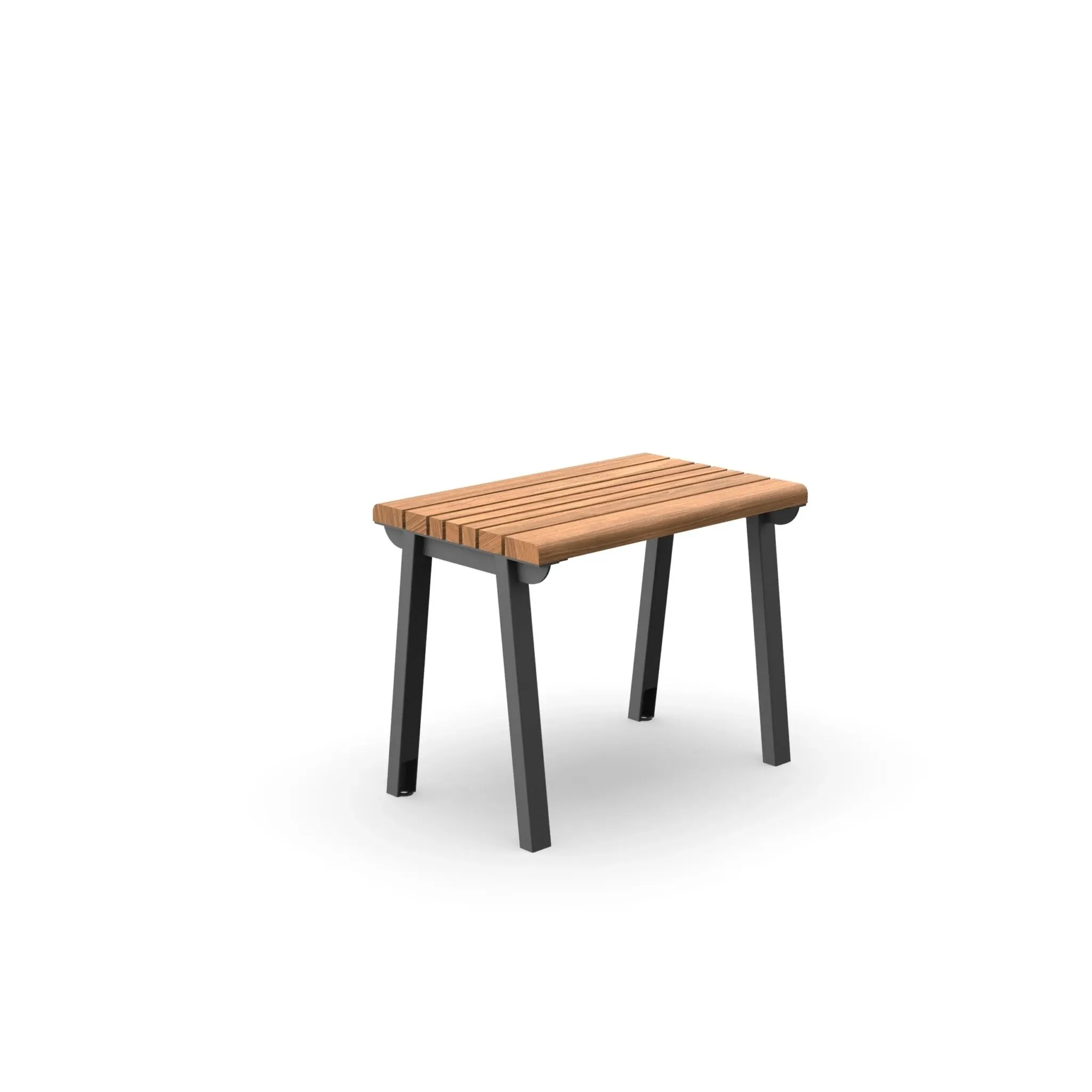 Parkbänk Särö utan ryggstöd, 60 cm