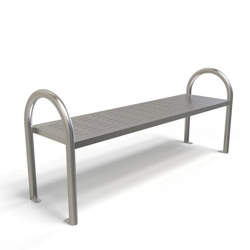 Parkbänk Upphärad