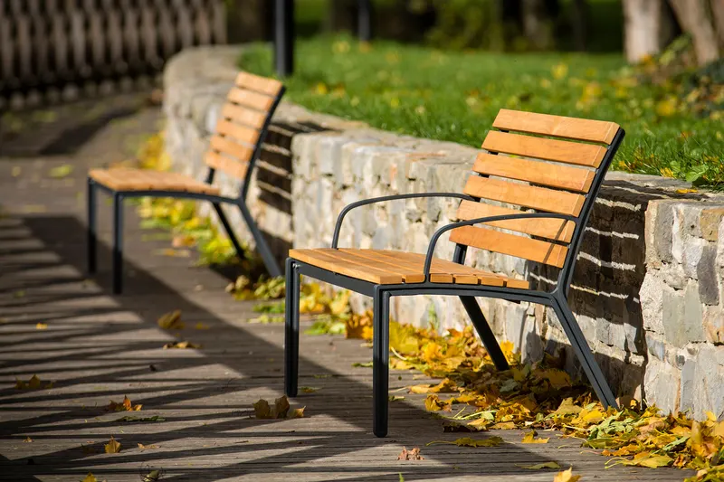 Parkbänk Vuollerim