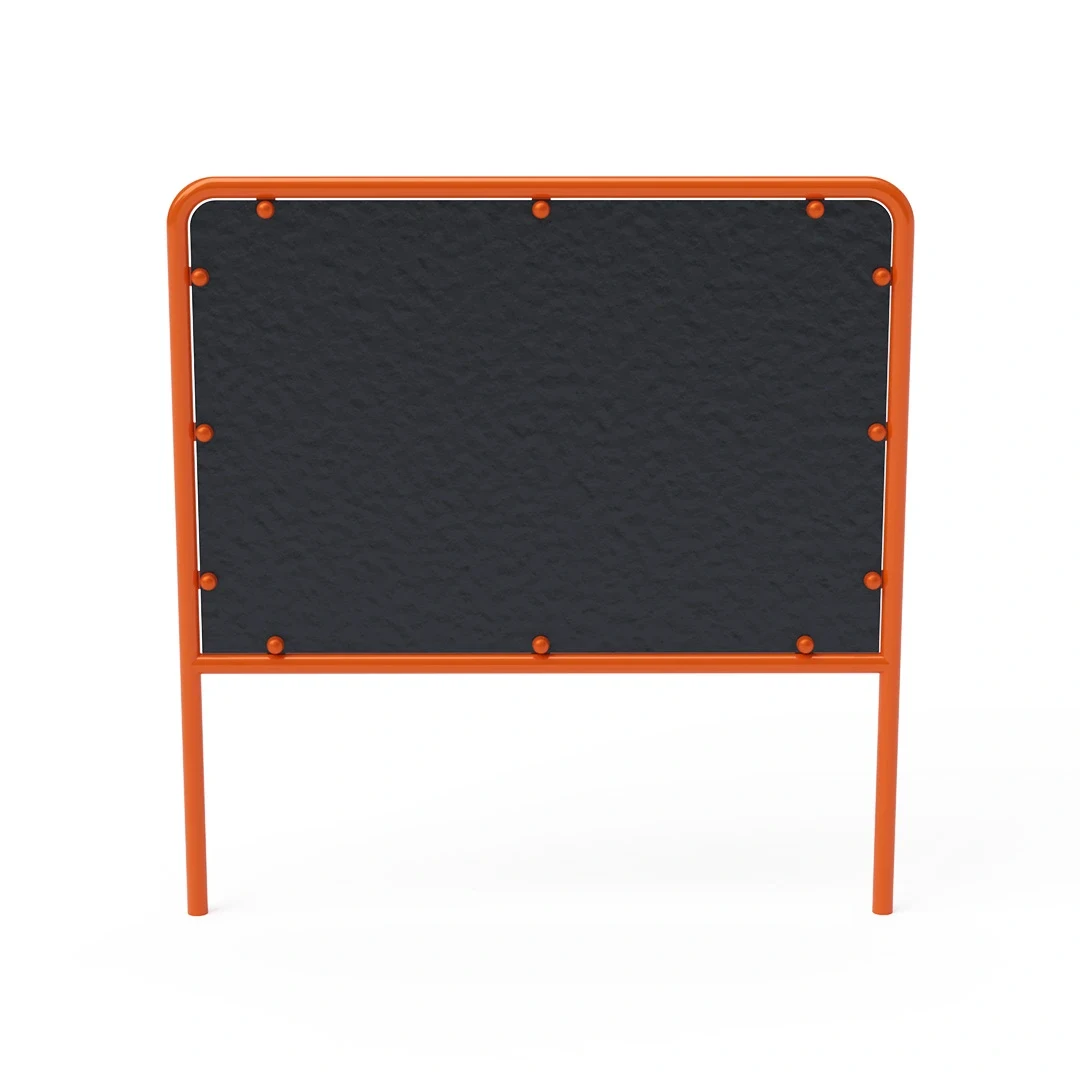 Ritpanel Snurrom – 0,05 × 1,5 m, orange + turkos
