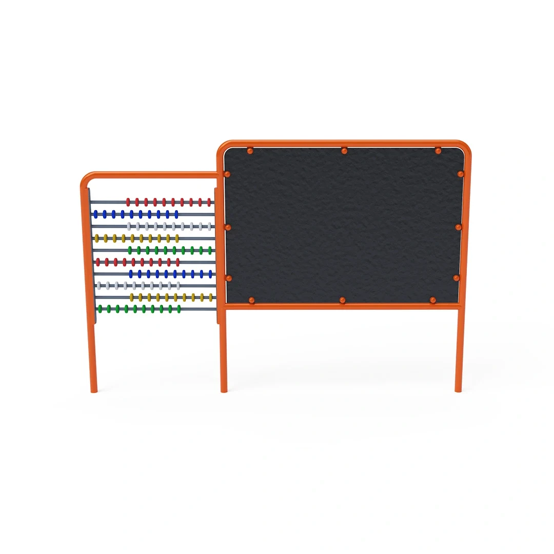 Ritpanel Sollefteå – 2,5 × 0,05 m, orange + turkos