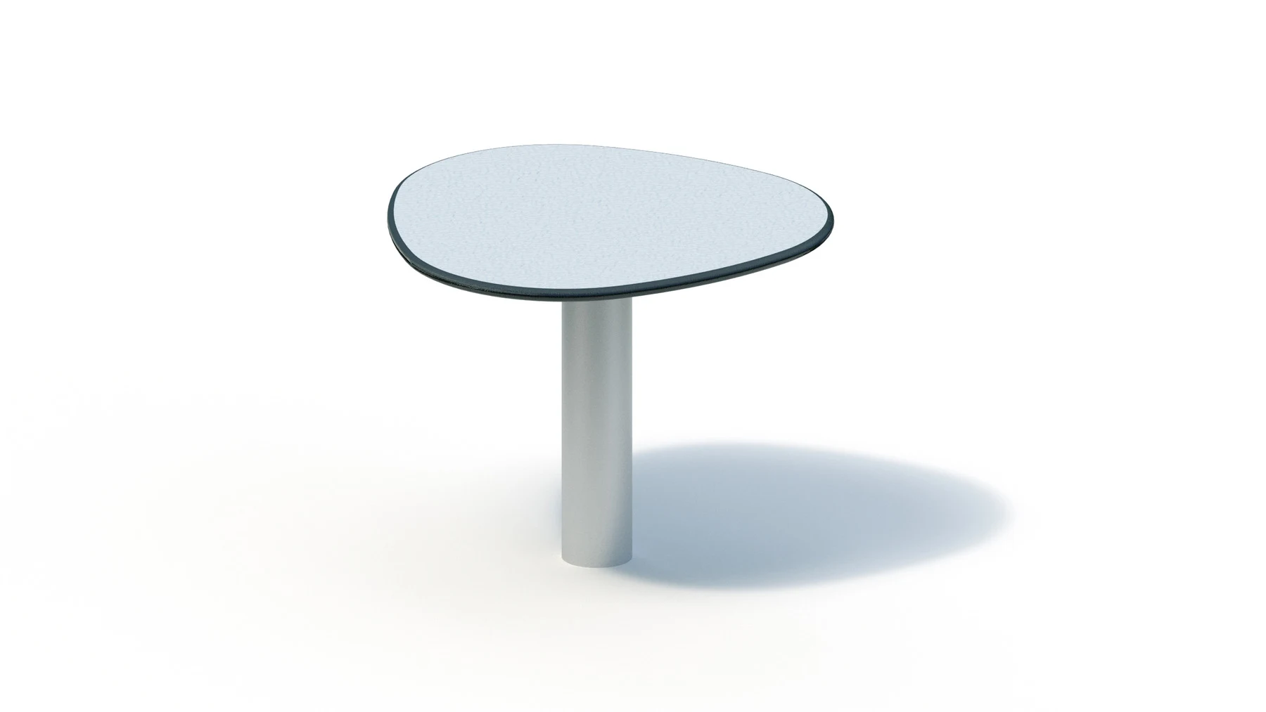 Sandlekbord Edsbro – 0,70 × 0,70 m, hel bordsskiva