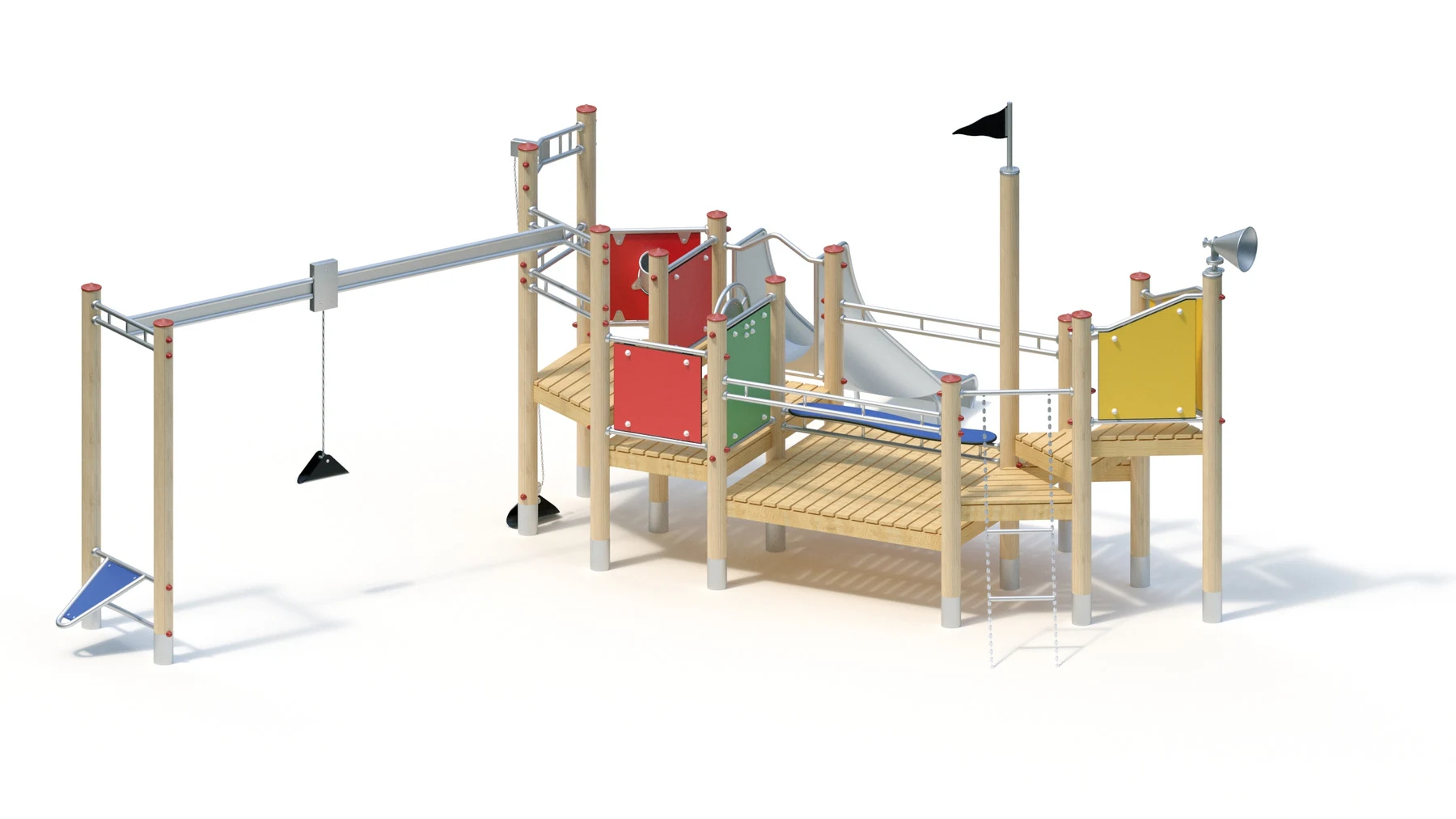 Sandskepp Edeby – robiniastolpar