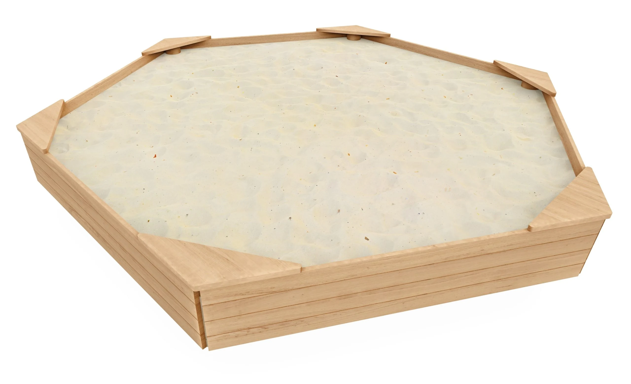 Sexkantig sandlåda Lindesberg