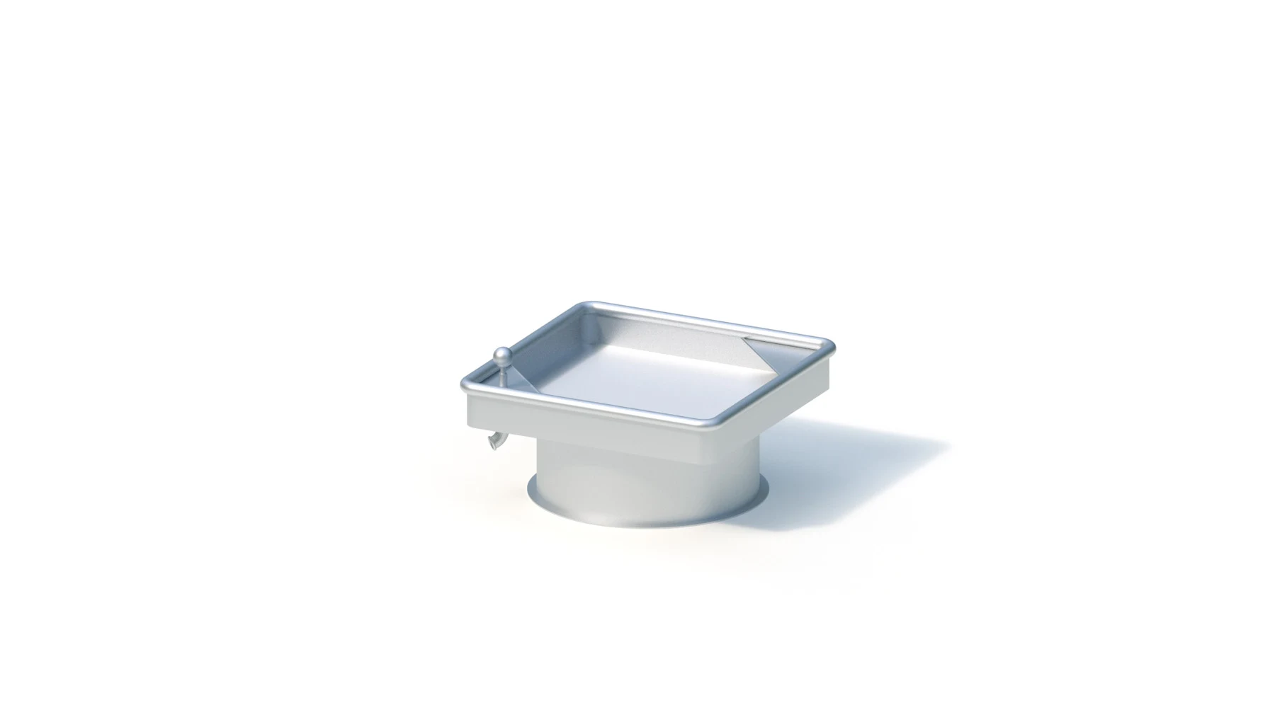 Vattenlekbord Björköby – höjd 0,40 m, 0,84 × 0,84 m