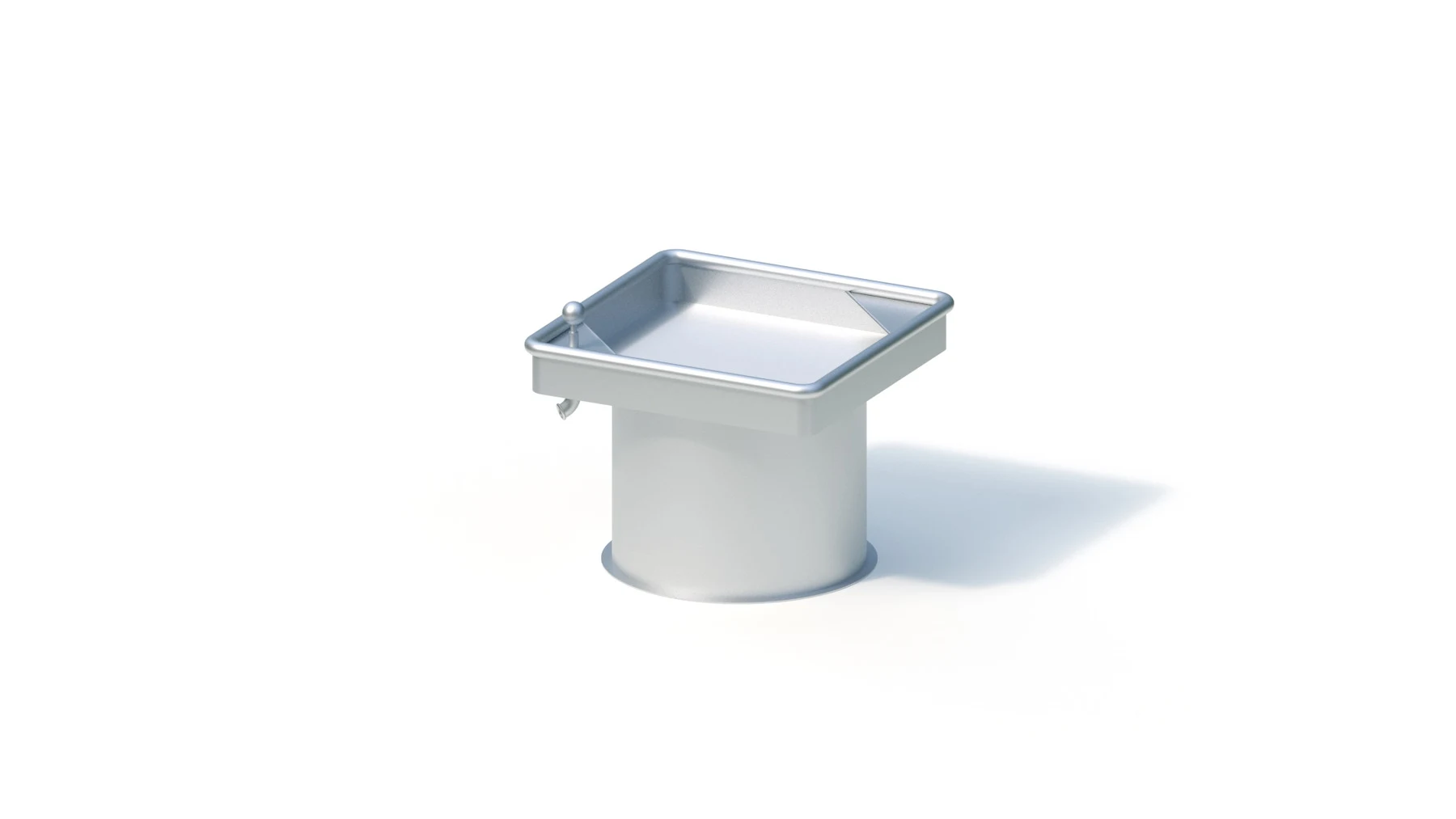 Vattenlekbord Björköby – höjd 0,65 m, 0,84 × 0,84 m