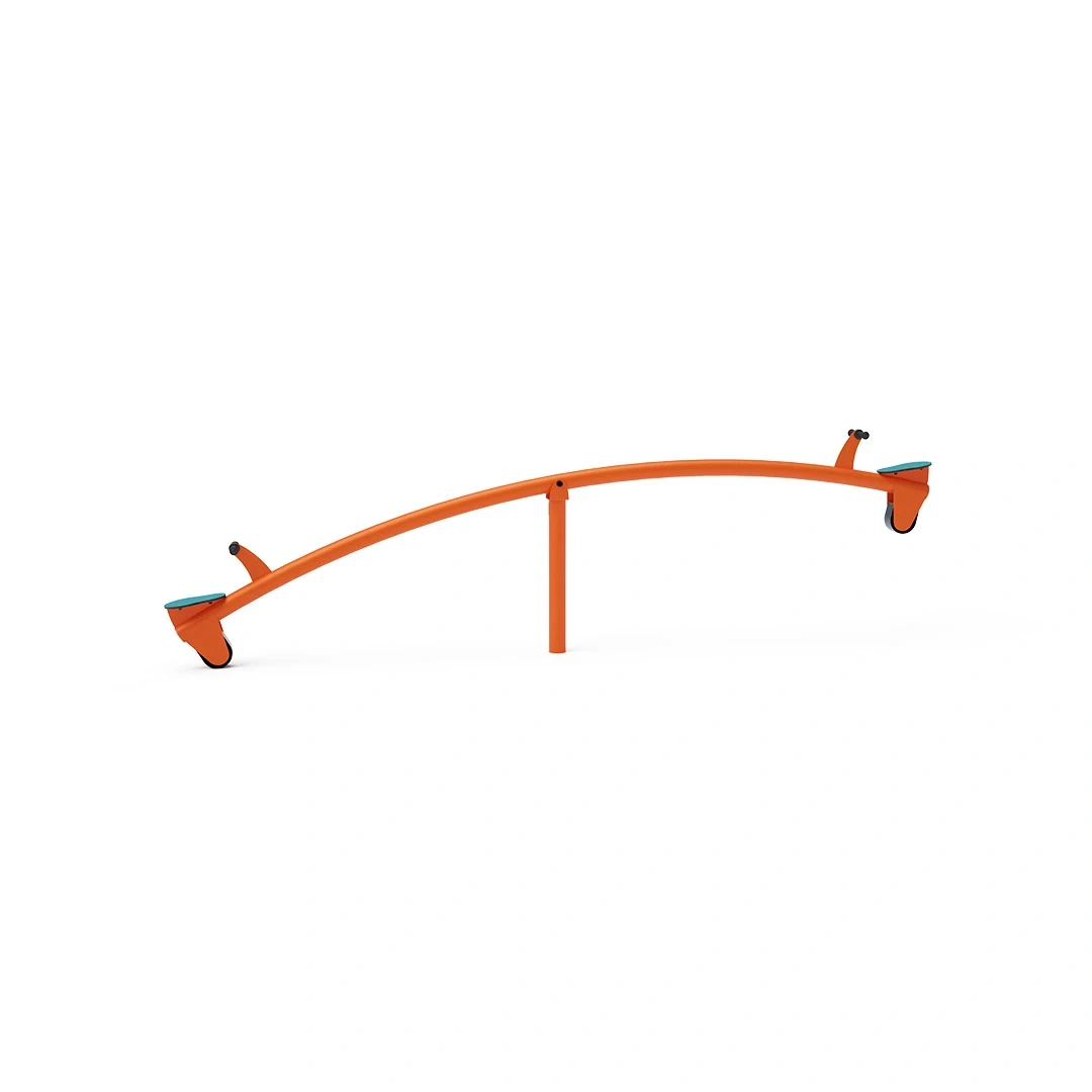 Vippgunga Orrhammar – båge – 4,10 m, orange + turkos