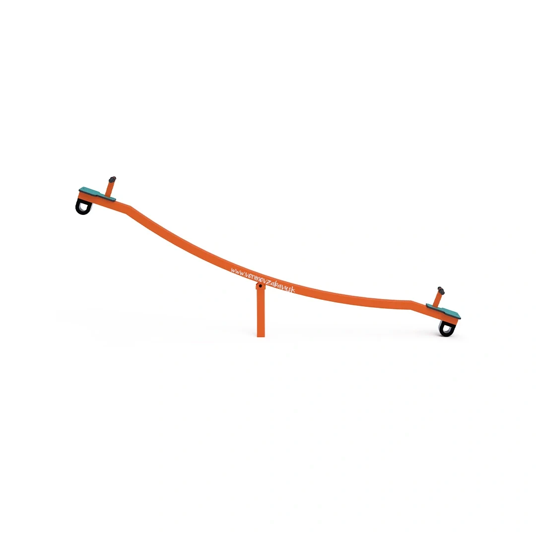Vippgunga Pålsboda – båge – 3 m, orange + turkos