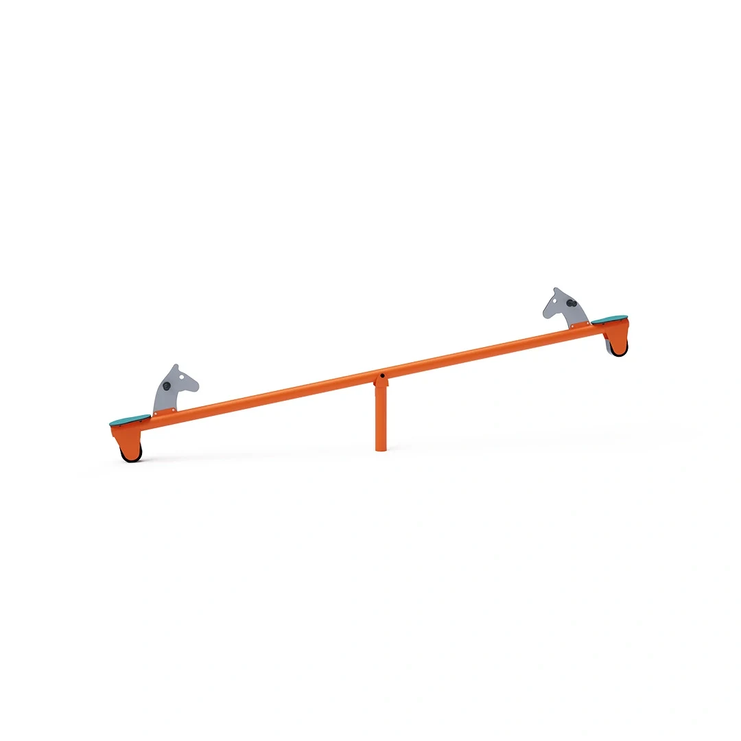 Vippgunga Pålänge – 4 m · häst, orange + turkos