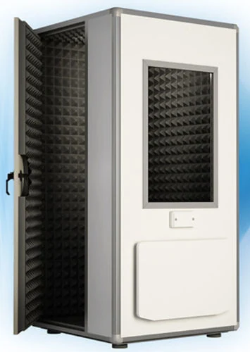Audiometribås med ventilation 107 × 107 cm