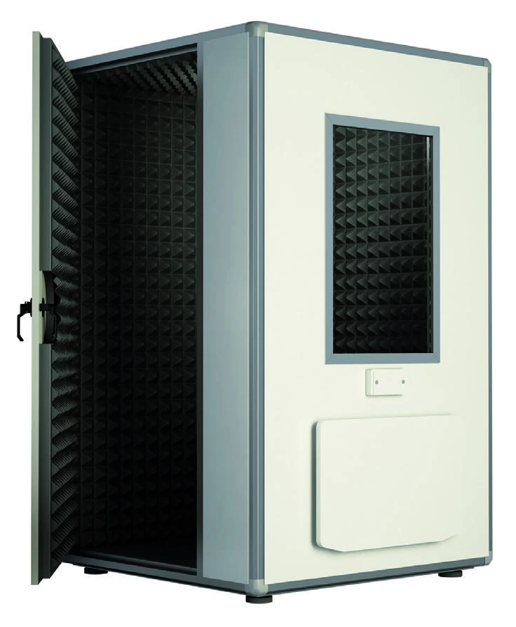 Audiometribås med ventilation 132 × 132 cm