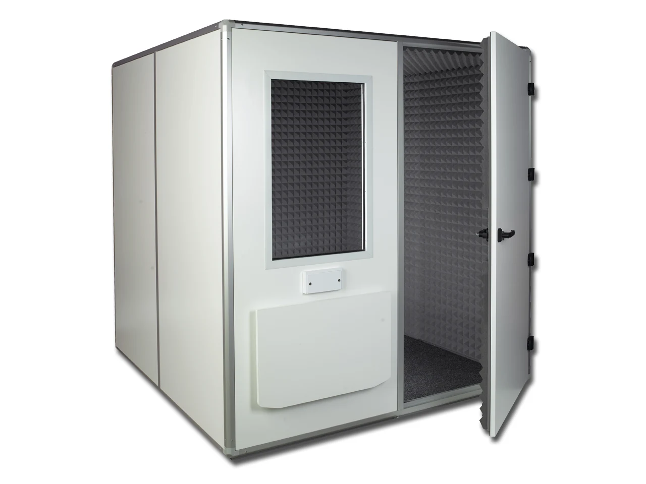 Audiometribås med ventilation 211 × 211 cm