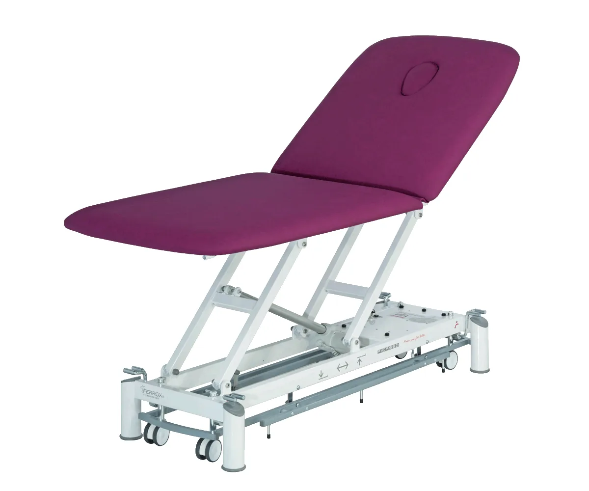 Elektrisk brits med extra lång ryggdel, 80 cm – produktbild