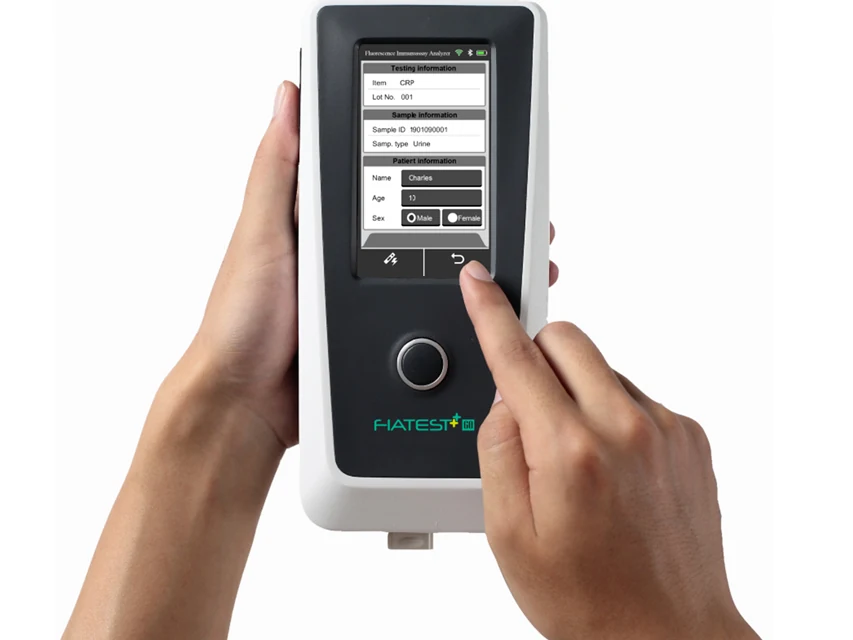 Fluorescensbaserad immunanalysator