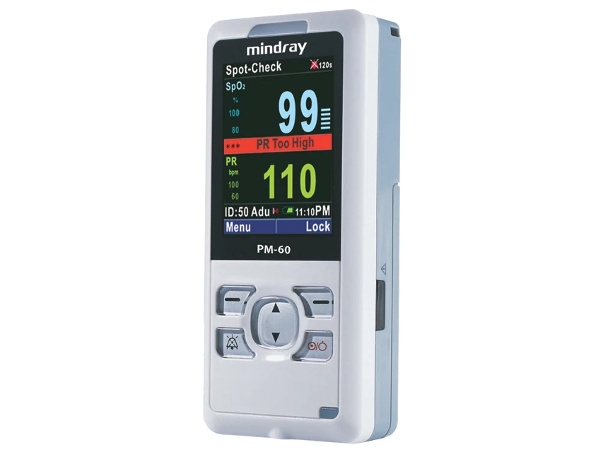 Handhållen pulsoximeter med färgskärm