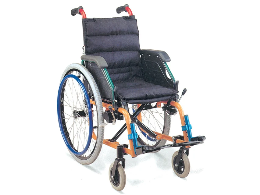 Hopfällbar barnrullstol, sittbredd 35 cm – Sittbredd 35 cm