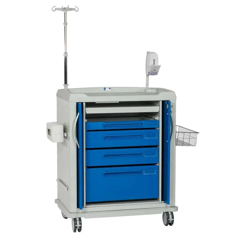 Infusionsvagn i aluminium