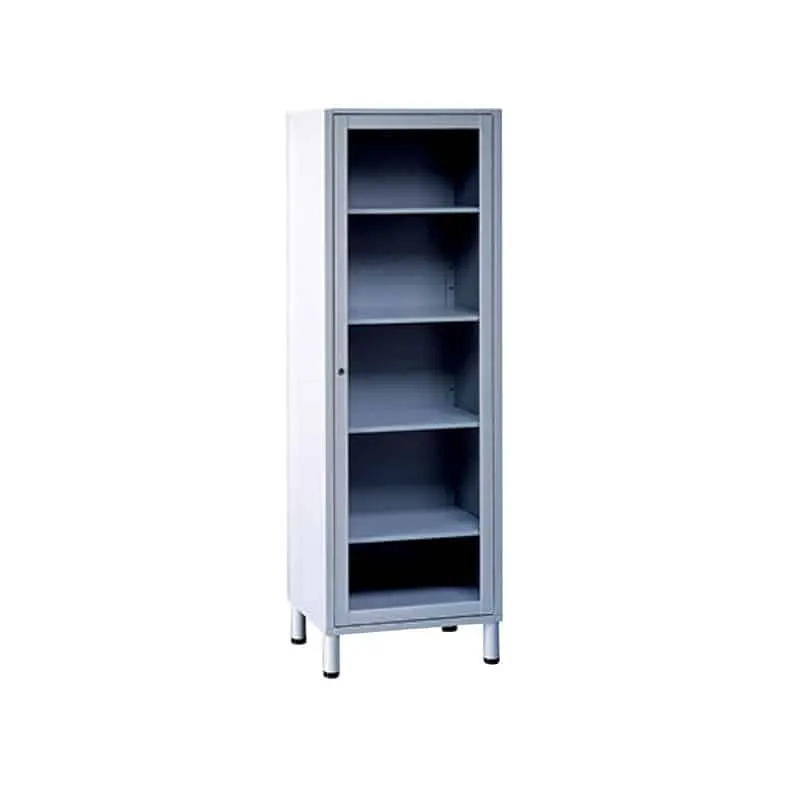 Läkemedelsskåp med 1 glasdörr