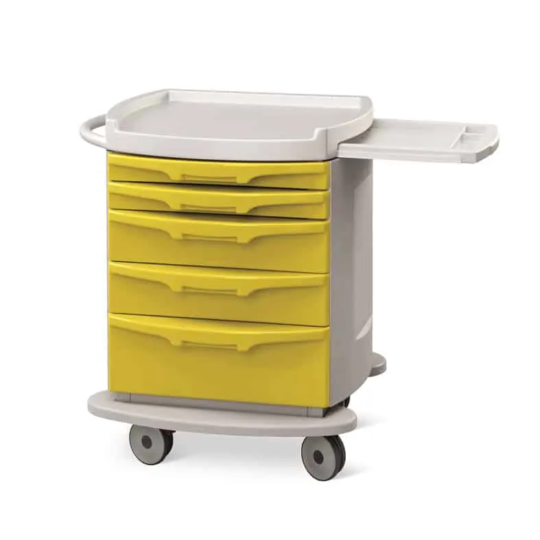 Specialistvagn i polyuretan, 5 lådor