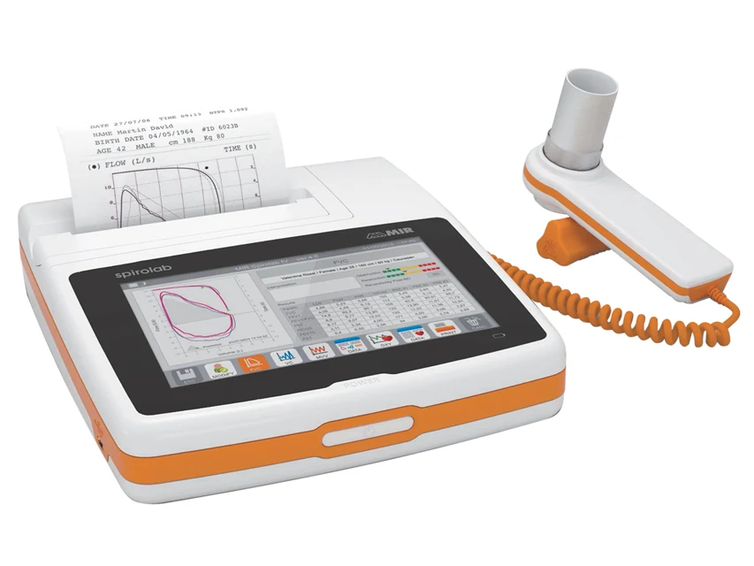 Spirometer med pekskärm och skrivare – grundutförande