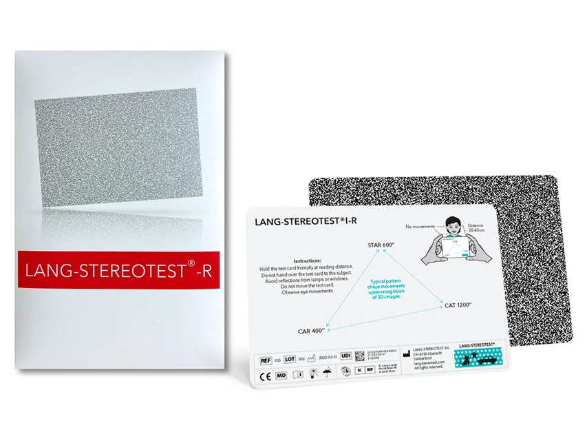 Testkort för stereoseende