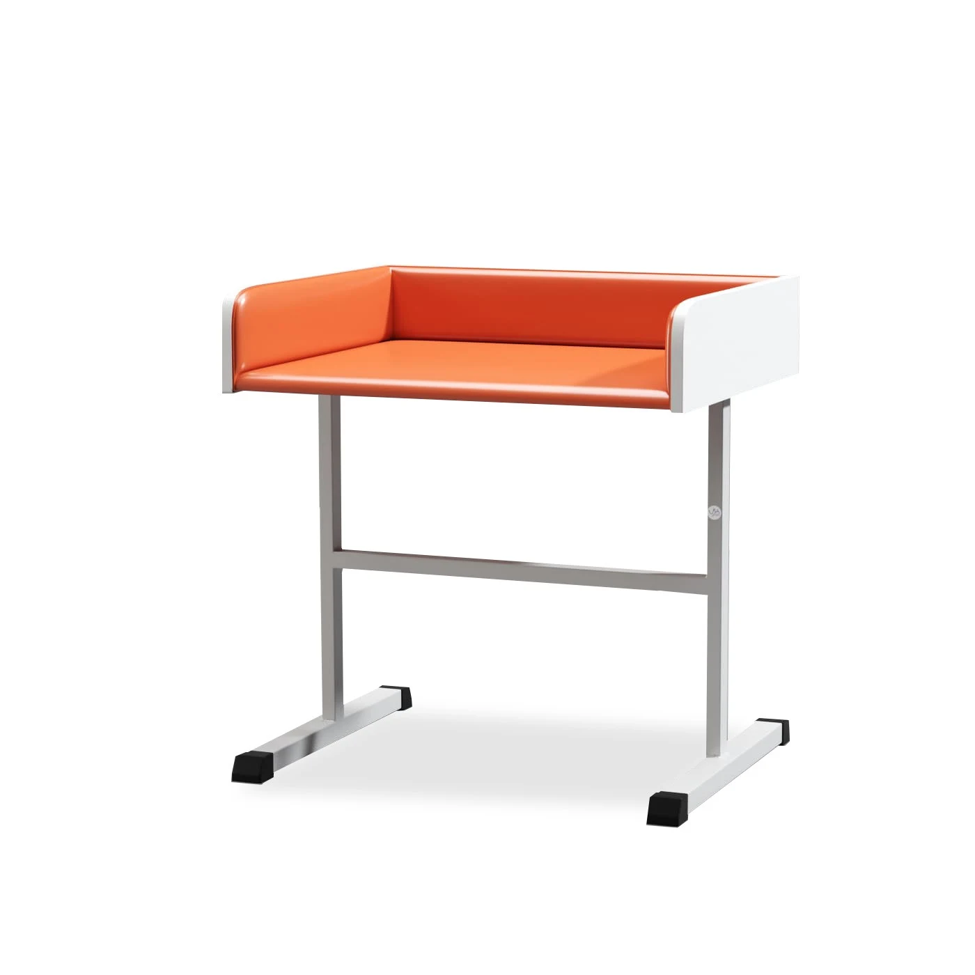 Undersökningsbord för spädbarn – helbild, orange