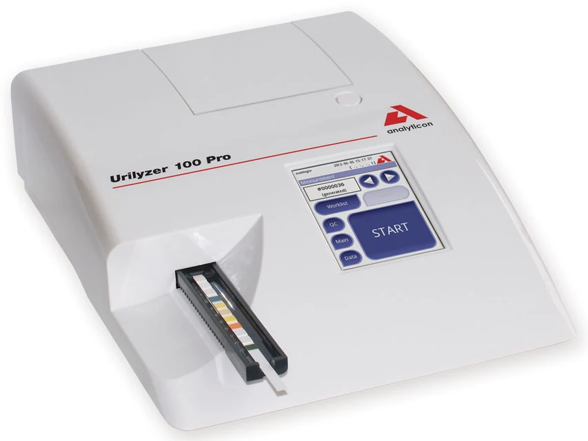 Urinanalysator med skrivare